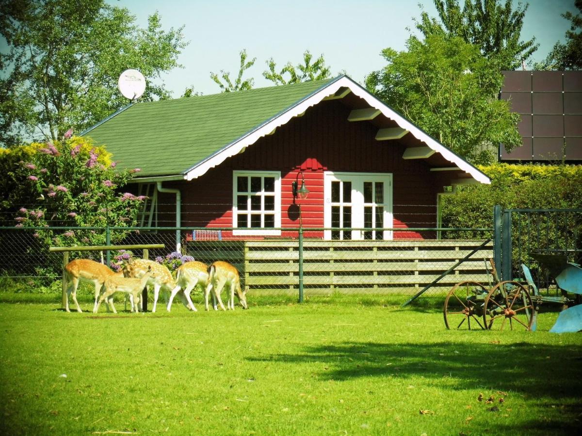 Vakantiehuisjes Landgoed Sonneborghe Kollumerzwaag Exteriör bild