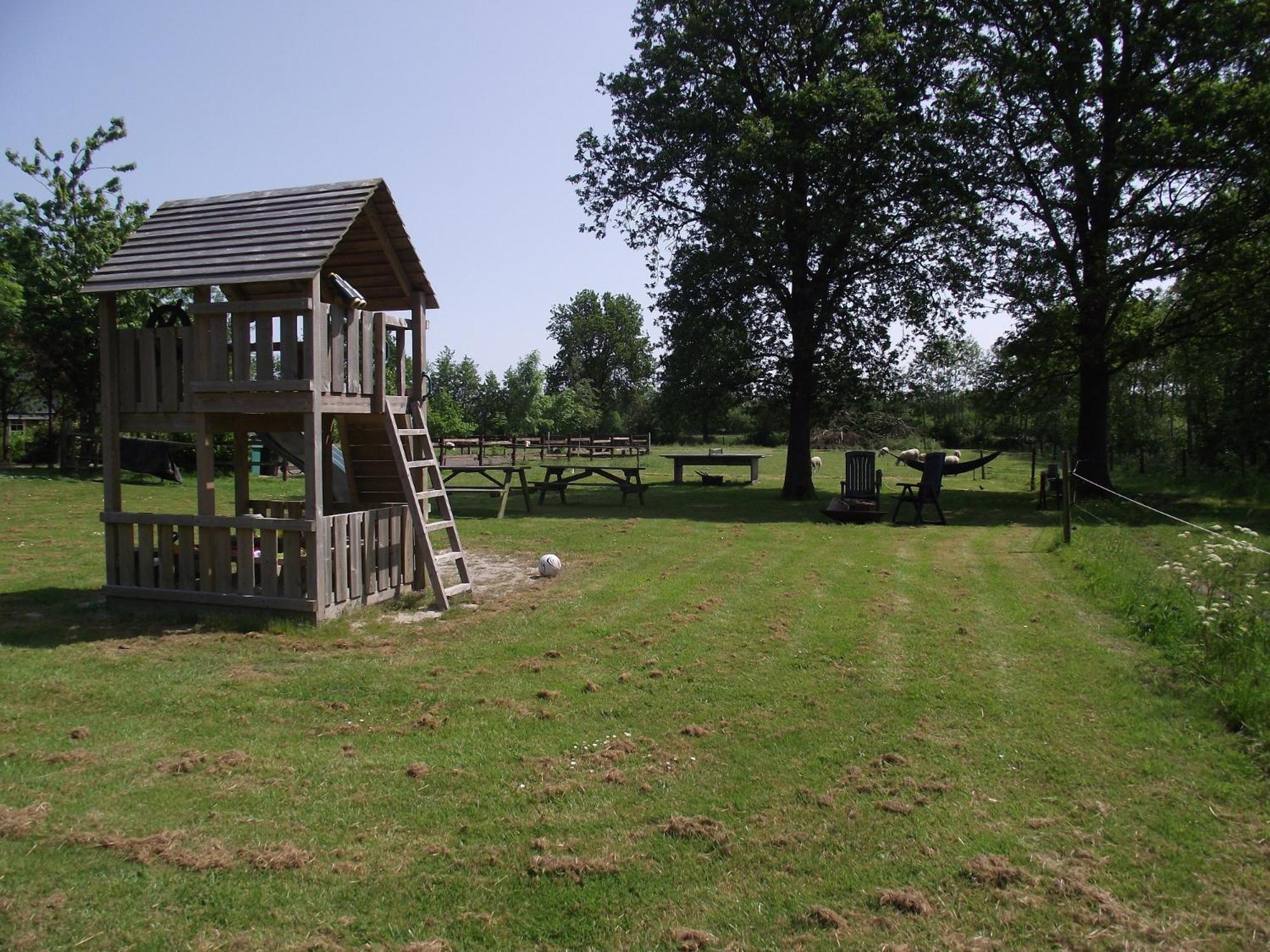 Vakantiehuisjes Landgoed Sonneborghe Kollumerzwaag Exteriör bild