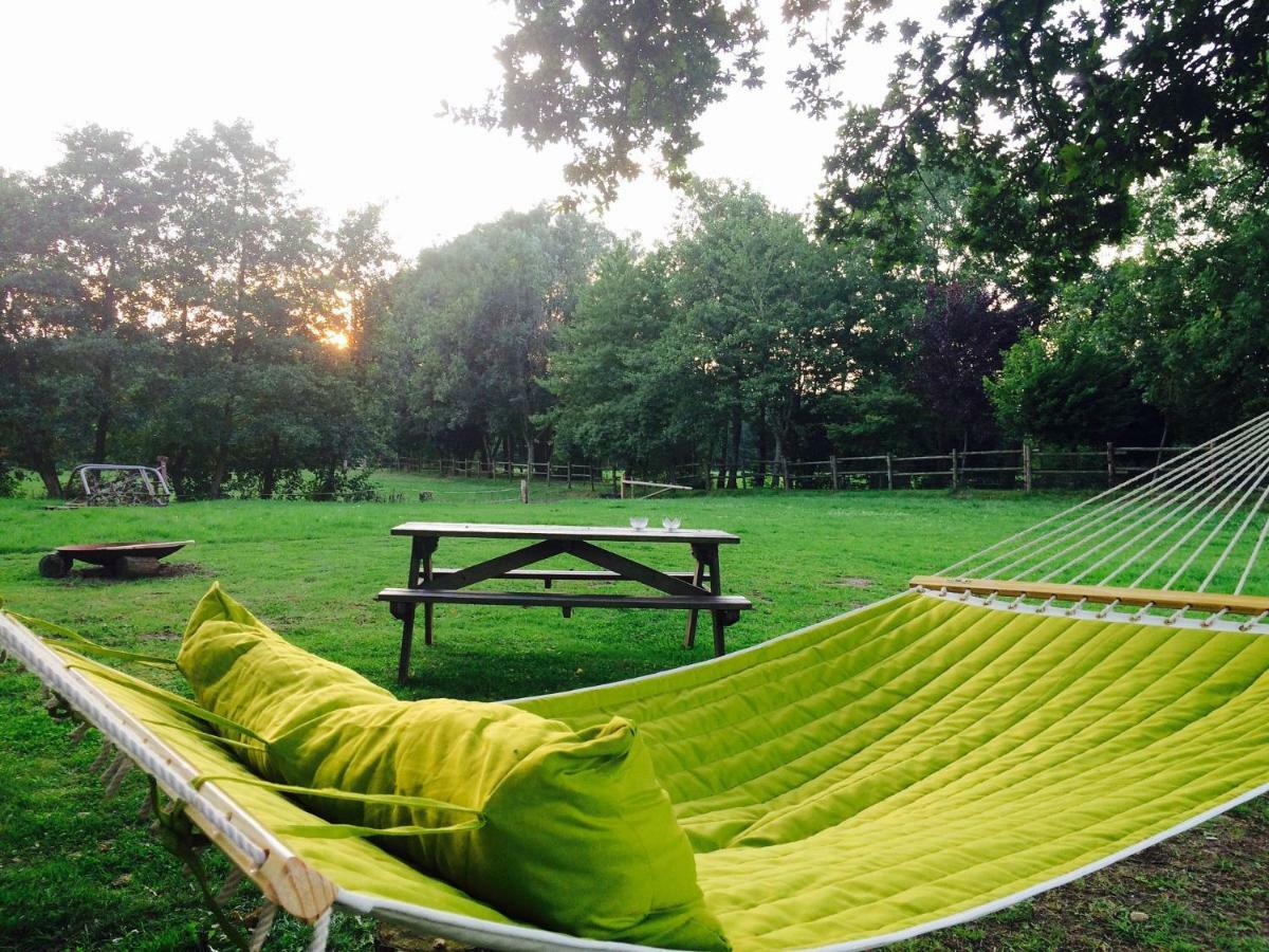 Vakantiehuisjes Landgoed Sonneborghe Kollumerzwaag Exteriör bild